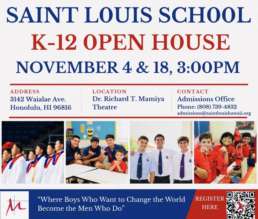 Open House November 4 & 18, 2026